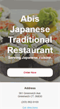 Mobile Screenshot of abisjapanesetraditionalrestaurant.com